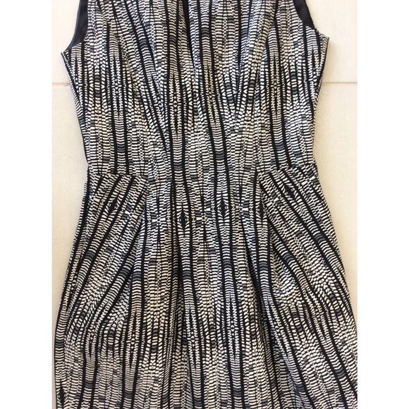 L'Agence Bodycon Mini Dress Multicolor Print V Neck - Picture 4 of 10